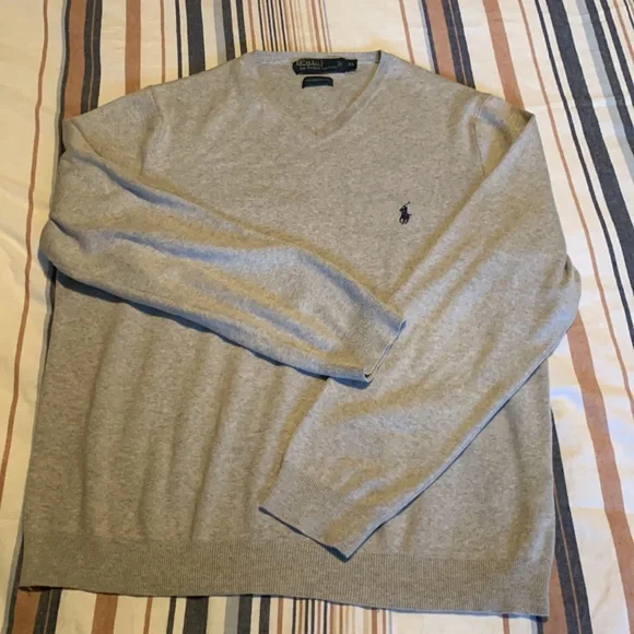 Polo Ralph Lauren Pima cotton v-neck - Picture 5 of 6